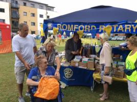 Out and about promoting the Club